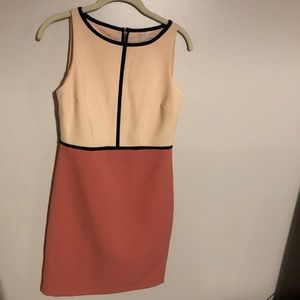 Loft Color block work dress